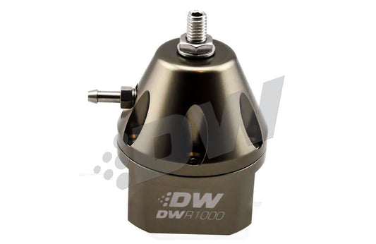 DeatschWerks 6-1000-FRT DWR1000 Adjustable Fuel Pressure Regulator - Titanium
