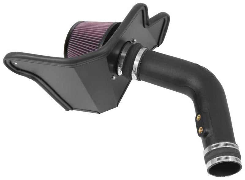 K&N Engineering 57-2594 K&N 15-17 Ford Mustang 3.7L V6 F/I Performance Intake Kit