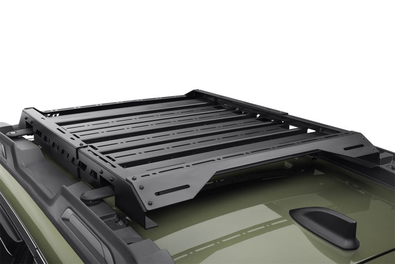 N-Fab U34253400 Universal Roof Rack (Small 34.25 - 34 Width) - Tex. Black