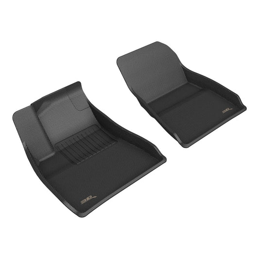 3D MAXpider L1TL06911509 3D Maxpider 2024+ Tesla Model 3 Kagu 1st Row Floormat - Black