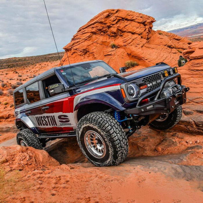 Superwinch 1712201 12000 LBS 12V DC 3/8in x 80ft Synthetic Rope SX 12000SR Winch - Graphite