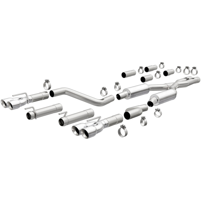 Magnaflow 19367 MagnaFlow 2017+ Dodge Challenger 409 SS Polished 3in Quad Tips Cat-Back Exhaust