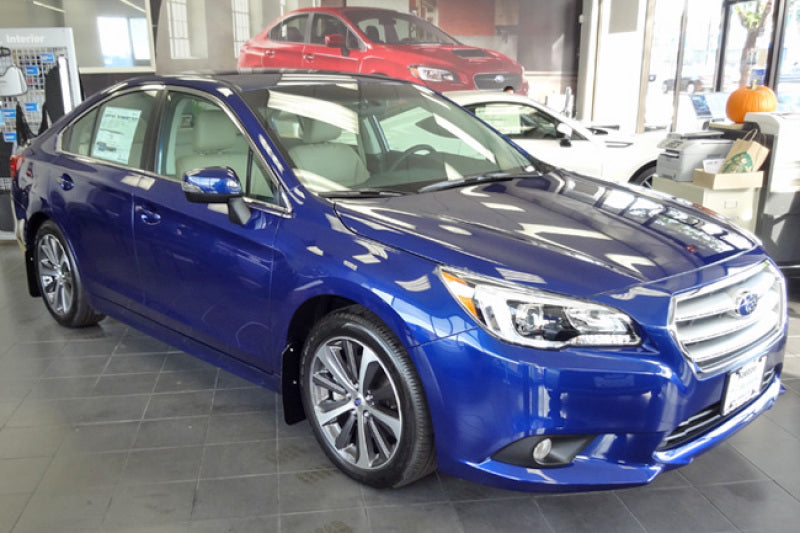 Rally Armor MF34-UR-BLK/RD 15-19 Subaru Legacy Black UR Mud Flap w/ Red Logo