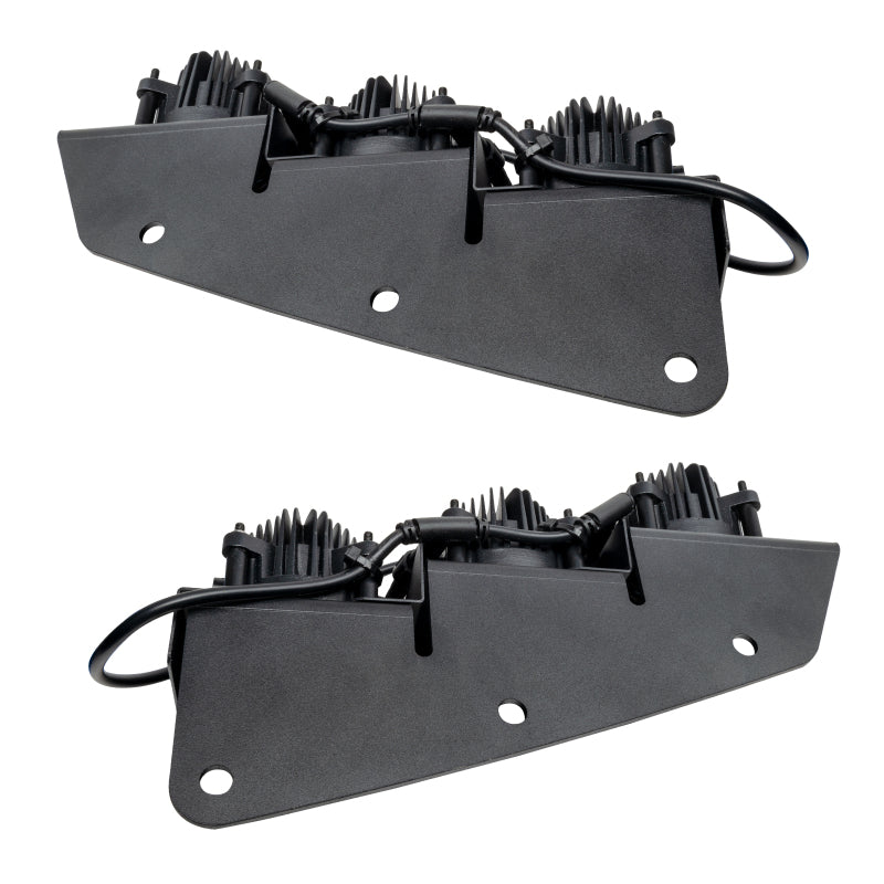 ORACLE Lighting 5890-005 Oracle High 21-22 Ford Bronco Triple LED Fog Light kit for Steel Bumper SEE WARRANTY