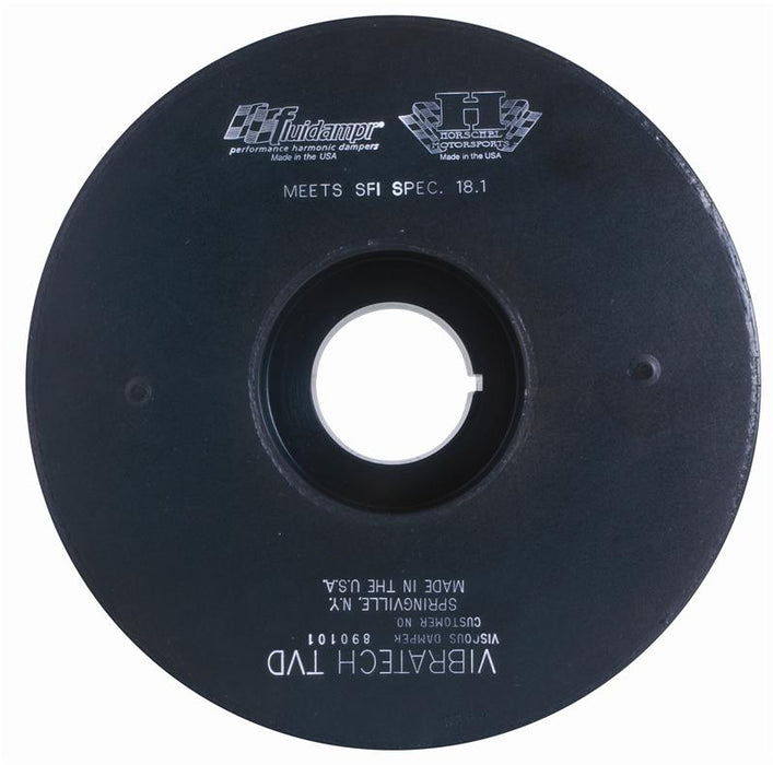 Fluidampr 890101 6.6L GM Duramax 2001-2005 Steel Externally Balanced Damper