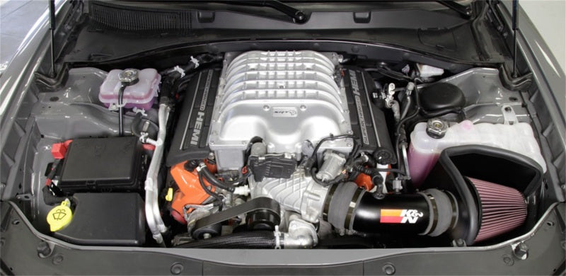 K&N Engineering 69-2553TTK K&N 2017 Dodge Challenger Hellcat SC V8-6.2L F/l Typhoon Air Intake