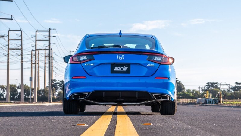 Borla 140966 22-24 Honda Civic Sport Touring AT/MT ATAK Catback Exhaust (Reuse O.E. Tips / Valance)