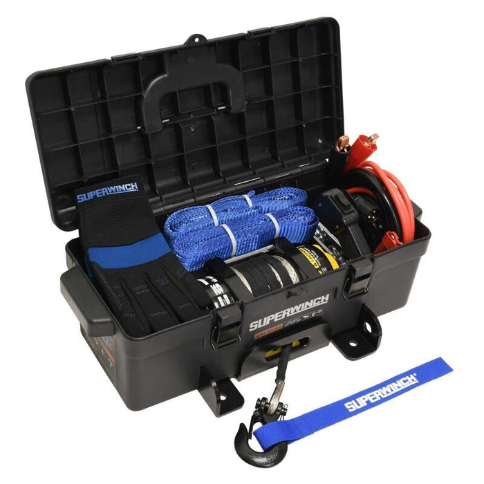 Superwinch 1140232 4000 LBS 12V DC 3/16in x 50ft Synthetic Rope Winch2Go
