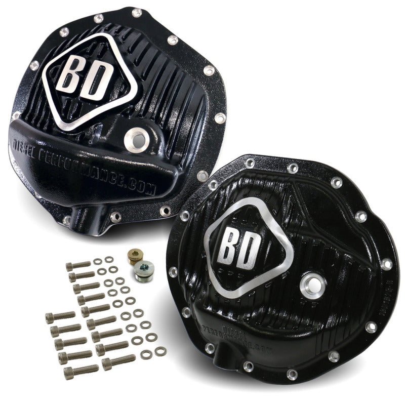 BD Diesel 1061827 Differential Cover Pack Front & Rear - 03-13 Dodge 2500 /03-12 3500