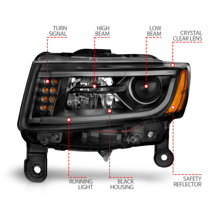 ANZO 111329 ANZ LED/Projector Headlights