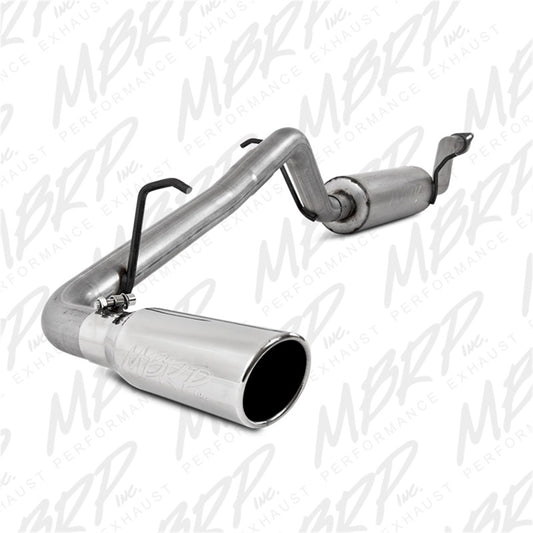 MBRP S5046AL 04-11 Chevy Colorado / GMC Canyon 2.8L/2.9L/3.5L/3.7L Cat Back Single Side Aluminized Exhaust