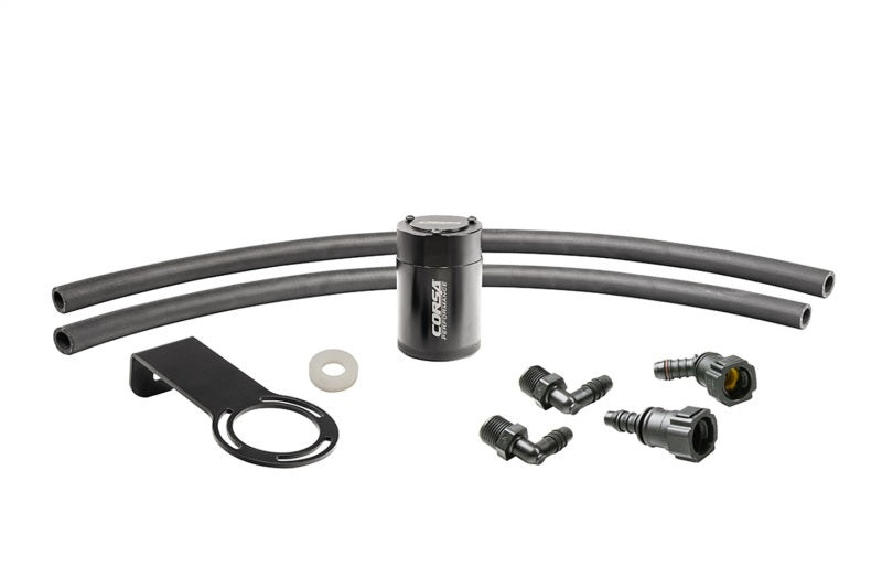 CORSA Performance CC0007 Corsa 2016-2023 Chevrolet Camaro SS Coupe 6.2L V8 (RWD) Aluminum Oil Catch Can w/Mounting Bracke