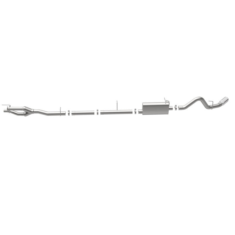 Magnaflow 19174 MagnaFlow Sys C/B 11-15 Ford Super Duty F250 6.2L EC CC, SS 3.5in Single Rear Pass Side Ext 5in Tip