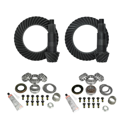 Yukon Gear & Axle YGK069 Yukon Gear & Install Kit Package for Jeep Rubicon JL/JT w/D44 Front & Rear in a 5.13 Ratio