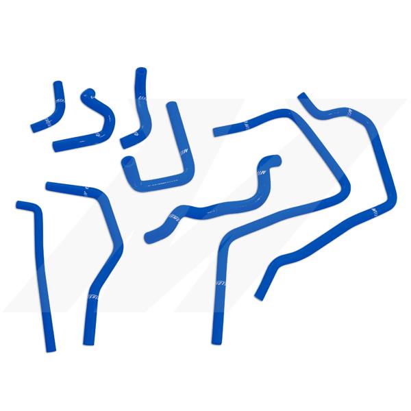 Mishimoto MMHOSE-SUB-ANCBL 01-05 Subaru WRX Blue Silicone Ancillary Hoses