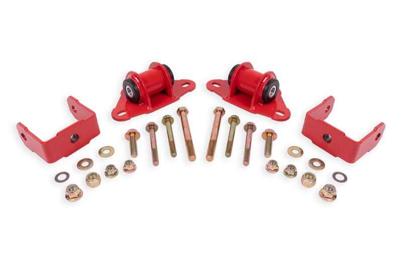 BMR Suspension TM571R BMR 14-19 Chevrolet Corvette Transmission/Differential Mount - Red