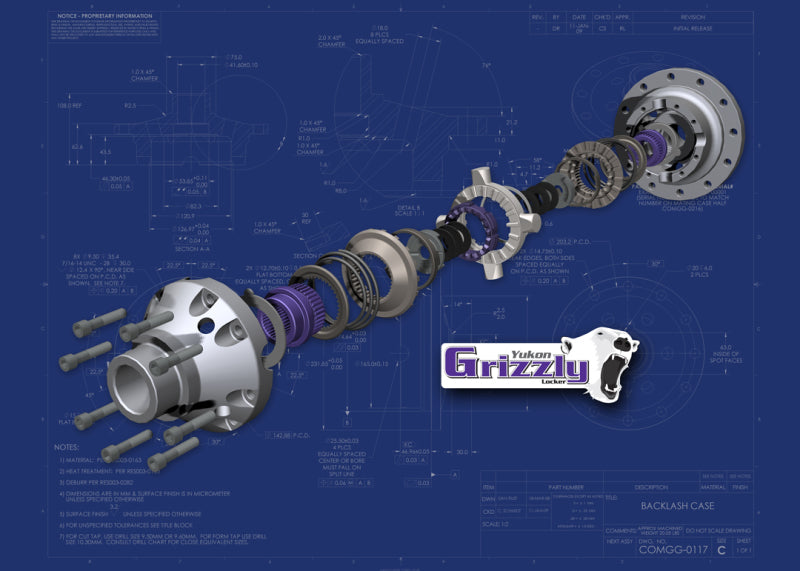 Yukon Gear & Axle YGLTV6-30 Yukon Gear Grizzly Locker For Toyota V6