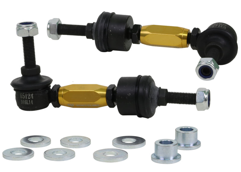 Whiteline KLC195 2012+ Ford Focus ST Rear Adjustable Heavy Duty Sway Bar Link Kit