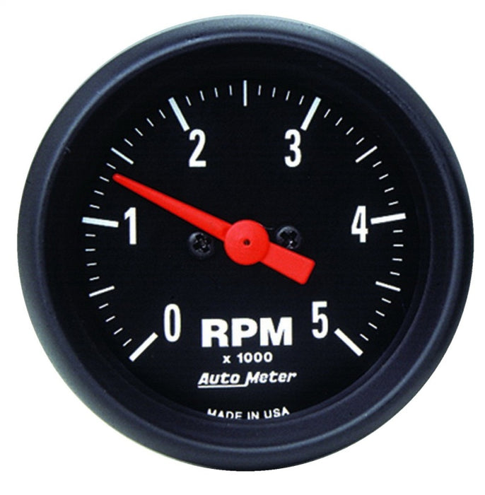 AutoMeter 2697 Autometer Z-Series 52mm 5000RPM In-Dash Tachometer