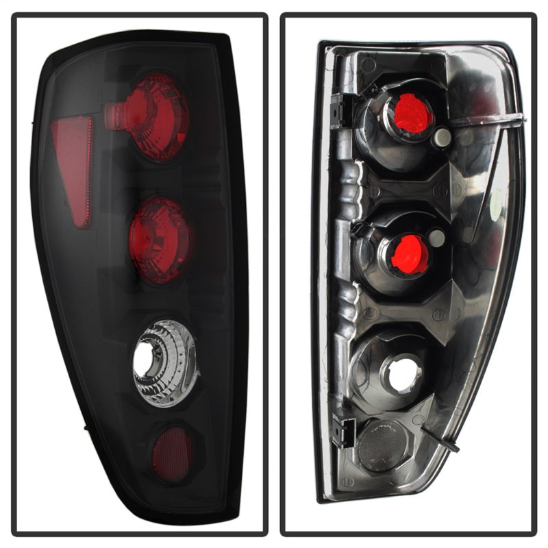 SPYDER 5001412 Spyder Chevy Colorado 04-13/GMC Canyon 04-13 Euro Style Tail Lights Black ALT-YD-CCO04-BK
