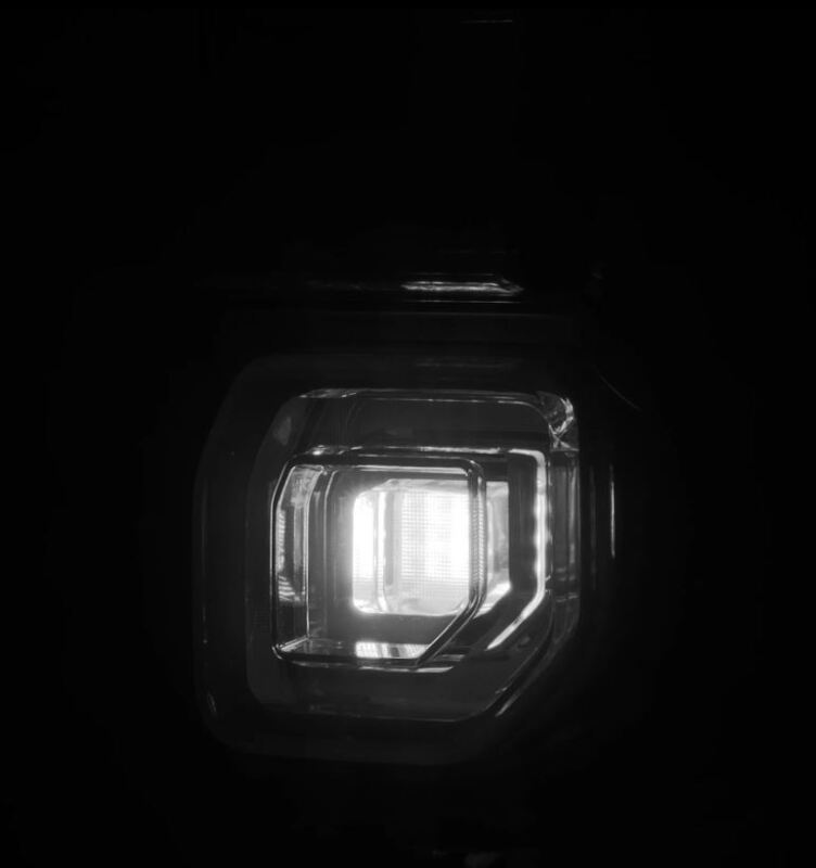 AlphaRex 659020 21-24 Ford Bronco NOVA LED Tail Lights - Alpha-Black