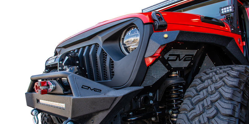 DV8 Offroad GRJL-01 2018+ Jeep JL/ Gladiator Angry Grill