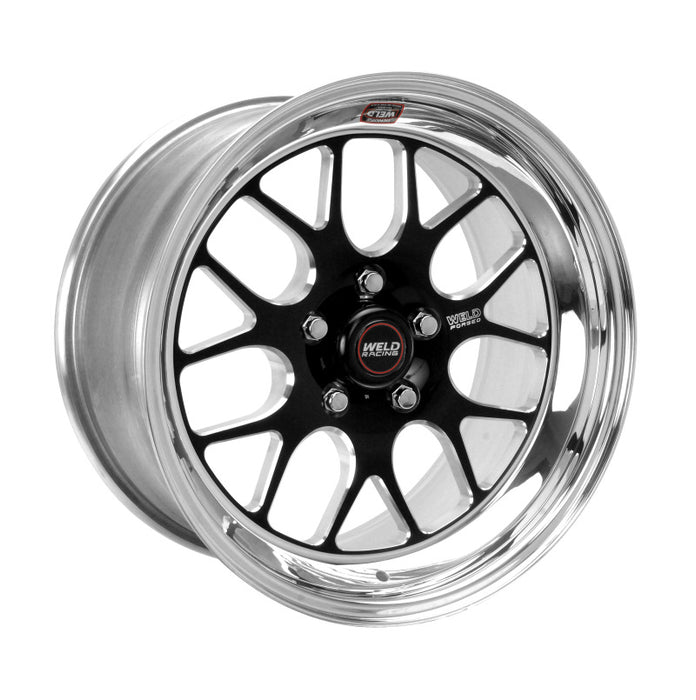Weld 77LB7050Y27A S77 HD 17x5 / 6x135mm BP / 2.7in. BS Black Wheel (HD Low Pad) - Non-Beadlock