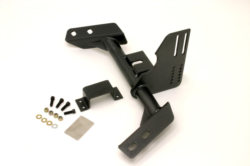 BMR Suspension TCC019H BMR 84-92 3rd Gen F-Body Torque Arm Relocation Crossmember TH400 - Black Hammertone