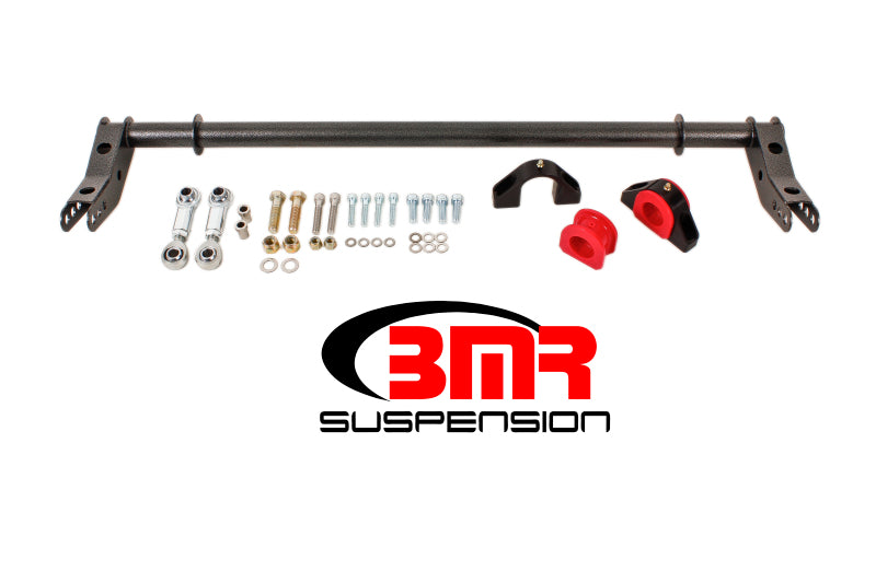 BMR Suspension XSB004H BMR 10-15 5th Gen Camaro Rear Hollow 1.375in Xtreme Anti-Roll Kit - Black Hammertone