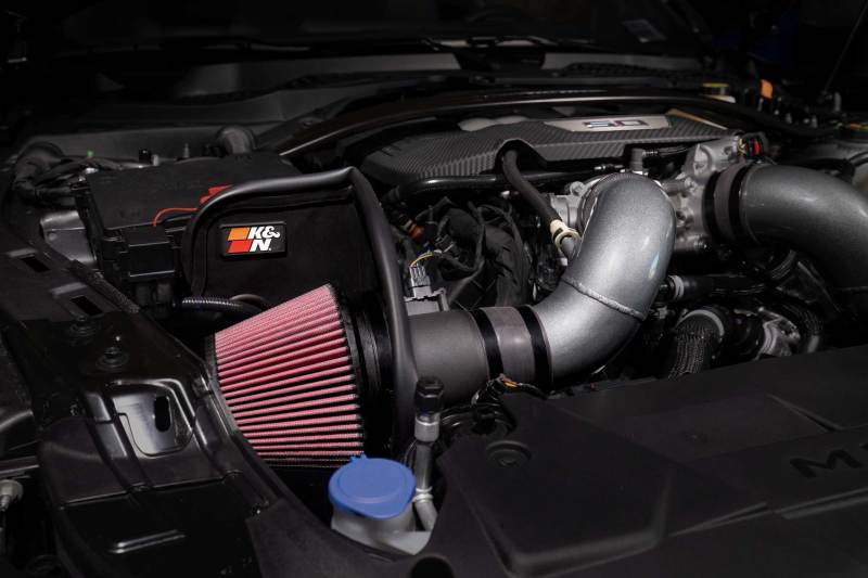 K&N Engineering 69-3541TC K&N 2024+ Ford Mustang V8 5.0L Typhoon Performance Air Intake System