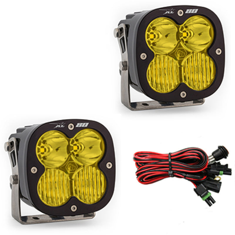 Baja Designs 677813 XL80 Series Driving Combo Pattern Pair LED Light Pods - Amber