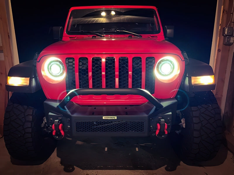 ORACLE Lighting 5839-504 Oracle Oculus Bi-LED Projector Headlights for Jeep JL/Gladiator JT - Matte Blk - 5500K