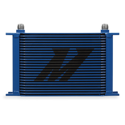 Mishimoto MMOC-25BL Universal 25 Row Oil Cooler - Blue