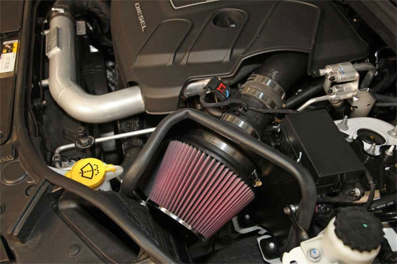 K&N Engineering 57-1570 K&N 14-15 Jeep Grand Cherokee 3.0L V6 Turbo Diesel Performance Intake Kit