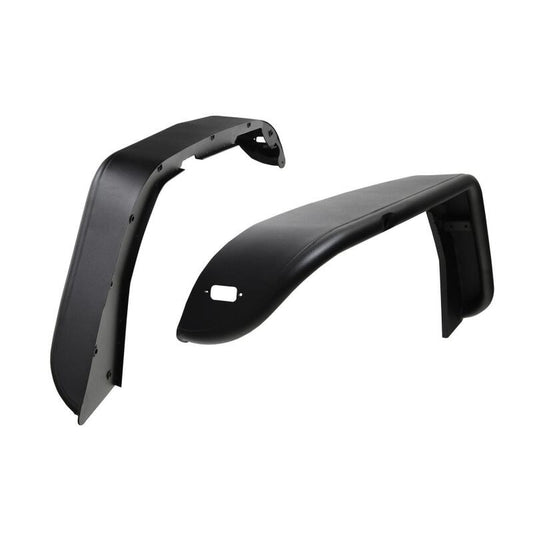Westin 62-1025 18-20 Jeep Wrangler JL / 20 Gladiator Tube Fenders - Front - Textured Black