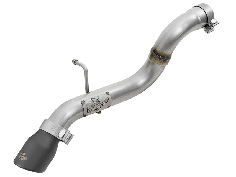 aFe 49-48070-1B MACH Force-Xp Axle-Back Exhaust System w/Black Tip 18-20 Jeep Wrangler L4-2.0T / V6-3.6L