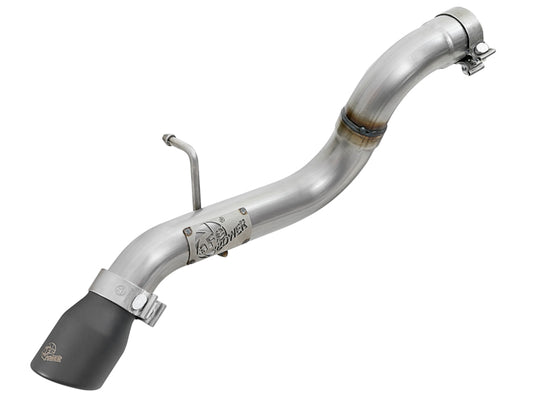 aFe 49-48070-1B MACH Force-Xp Axle-Back Exhaust System w/Black Tip 18-20 Jeep Wrangler L4-2.0T / V6-3.6L