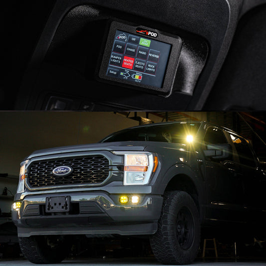 SPOD 870086 Spod Ford 2021-On F-150 Touchscreen BantamX Vehicle Kit