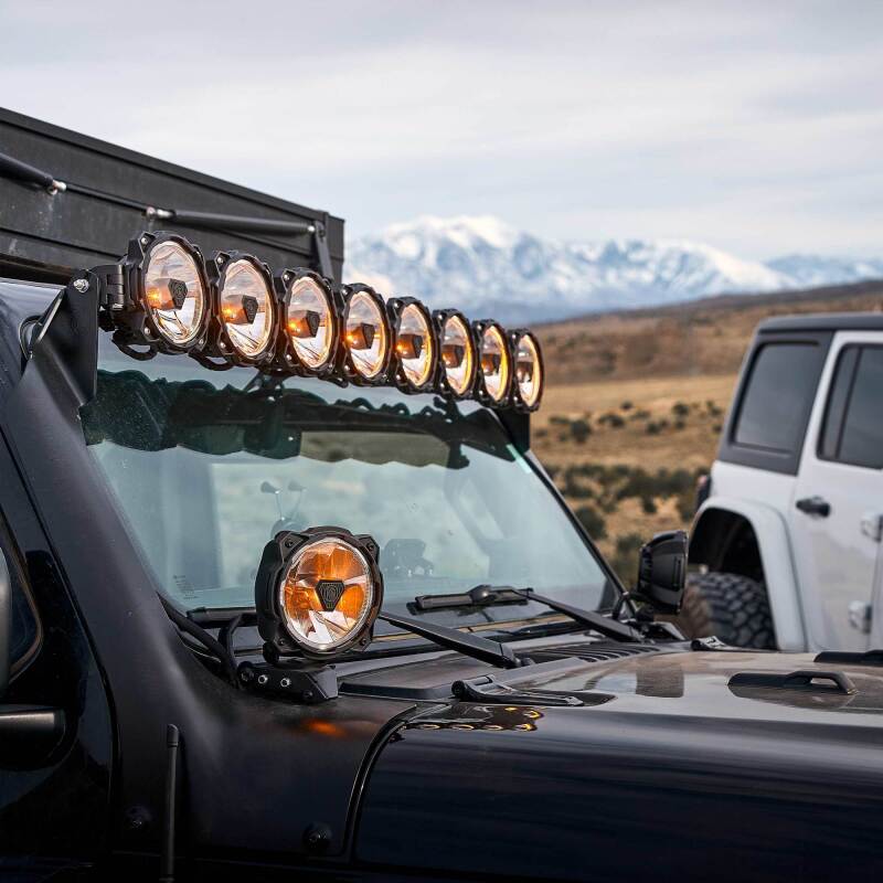 KC HiLiTES 91401 Gravity Titan LED 6in. - Pair Pack (Spot Beam)
