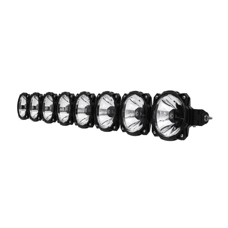 KC HiLiTES 91308 Universal 50in. Pro6 Gravity LED 8-Light 160w Combo Beam Light Bar (No Mount)