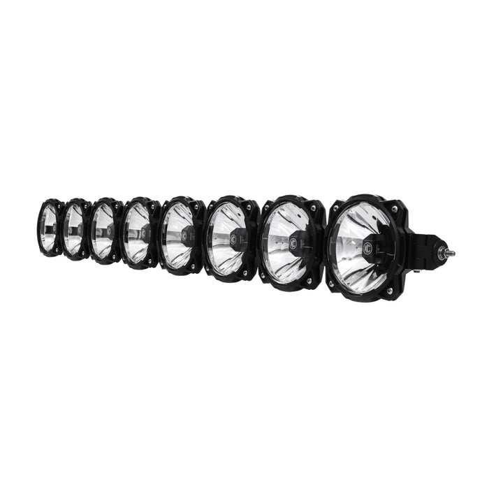 KC HiLiTES 91308 Universal 50in. Pro6 Gravity LED 8-Light 160w Combo Beam Light Bar (No Mount)