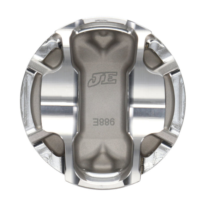 JE Pistons 337925 Ford 2.3L EcoBoost 88mm Bore -7.6cc Dish Piston Kit (Set of 4 Pistons)
