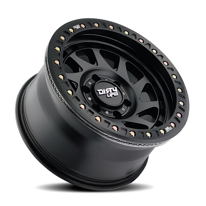 Dirty Life 9313-7970MB12 9313 Enigma Race 17x9 / 8x170 BP / -12mm Offset / 125.2mm Hub Matte Black Wheel
