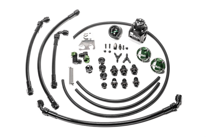 Radium Engineering 20-0956-PK Nissan R35 GT-R VR38DETT Fuel Rail Plumbing Kit