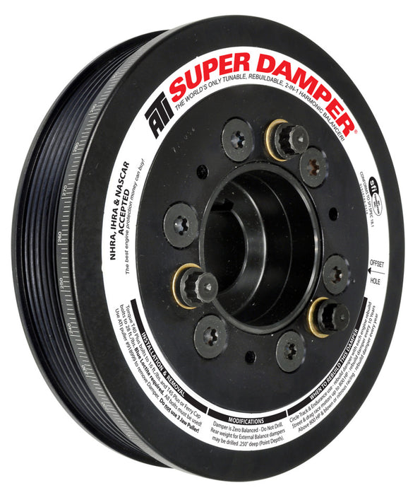 ATI ATI918562 Damper - 6.78in - Alum - 6 Grv - Toyota Supra - 94-98 - JZ80 - 15 Percent OD - Req gatK06077