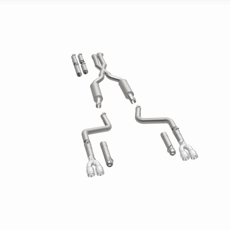 Magnaflow 19367 MagnaFlow 2017+ Dodge Challenger 409 SS Polished 3in Quad Tips Cat-Back Exhaust