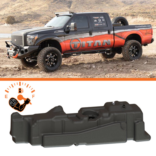 Titan Fuel Tanks 7021211 11-16 Ford F-250/F-350 PowerStroke Crew Cab Short Bed 60 Gallon XXL Mid-Ship Tank