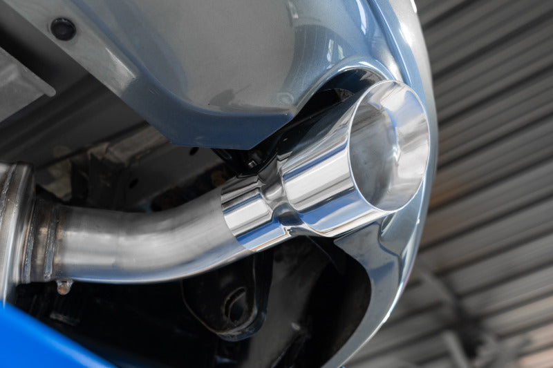 MBRP S4406304 17+ Infiniti Q60 3.0L RWD/AWD 3in Cat-Back Dual Split Rear Street Version w/4.5in OD Tips -T304