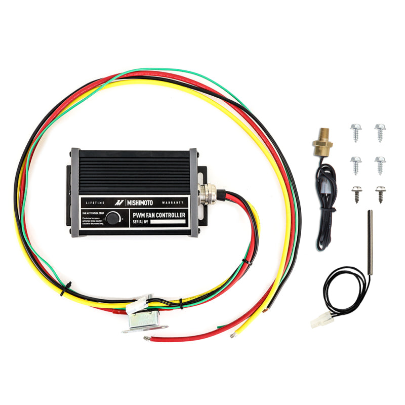 Mishimoto MMFAN-PWM-UBK Pulse Width Modulation Fan Controller - Black