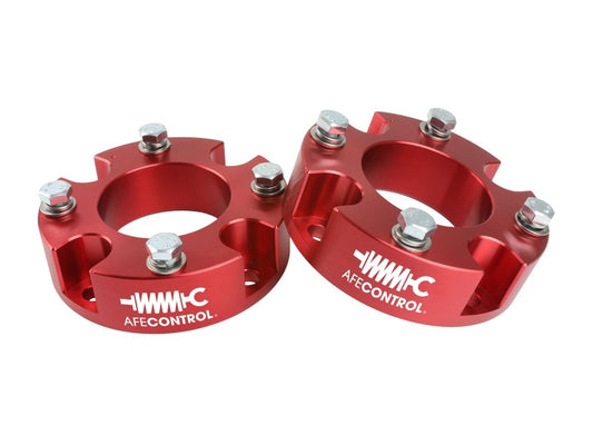 aFe 416-72T005-R CONTROL 1.875 IN Leveling Kit 22-23 Toyota Tundra - Red